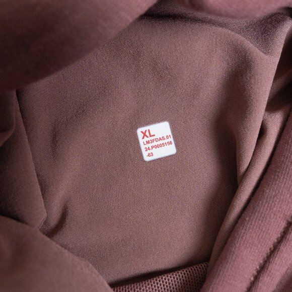 Lululemon Steady State Hoodie Team Canada Paralympic Logo Mauve Pink XL - Picture 10 of 13